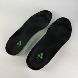 Protalus T-100 Elite Shoe Insoles Men's 7.5 Women's 9 Black Green Inserts EUC